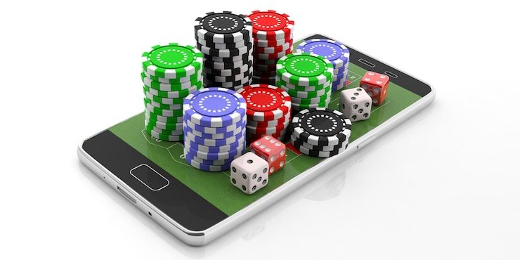 Seorang pemain menggunakan perangkat mobile untuk mengakses fitur batas bermain di platform hiburan bet4d